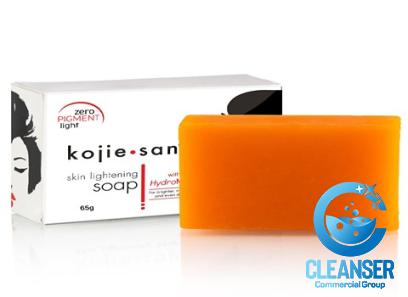kojic acid soap with complete explanations and familiarization