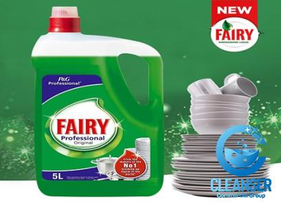 fairy washing liquid with complete explanations and familiarization