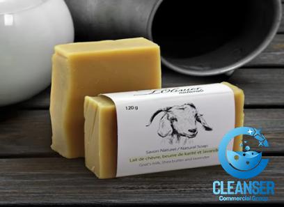 goat milk soap with complete explanations and familiarization